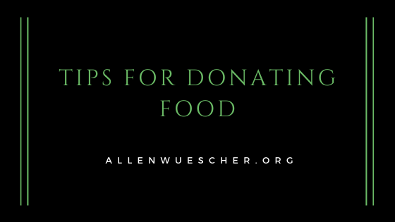 Tips for Donating Food