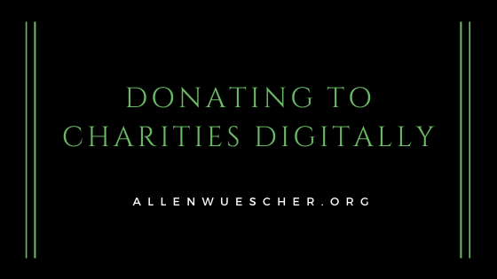 Donating to Charities Digitally